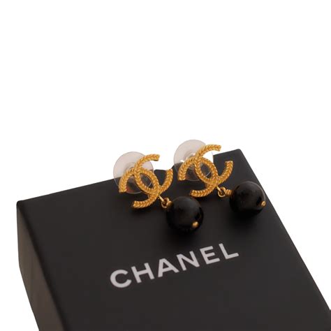 chanel ohrstecker cc|chanel ohrringe cc original.